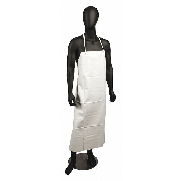 Dishwashing Apron, Vinyl, White, 20mm