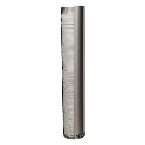 Lid Dispenser, Wall Mount, 12-24 oz.