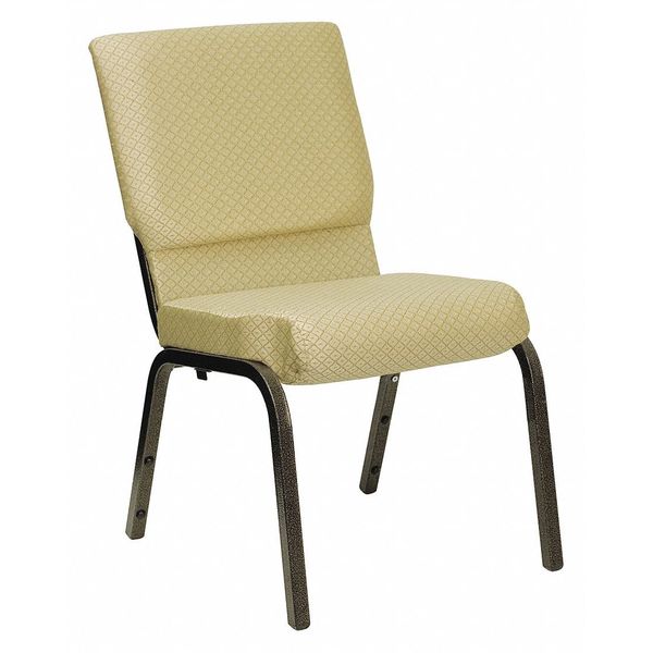 Fabric Church Chair, Beige