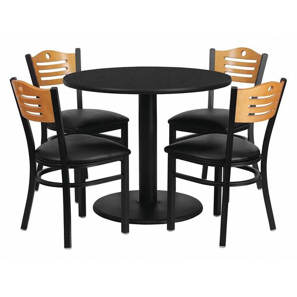 Round Laminate Table, 36