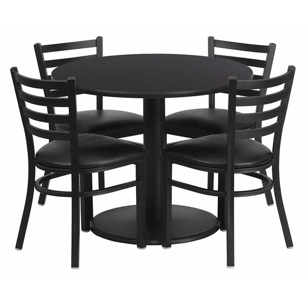 Round Laminate Table, 36