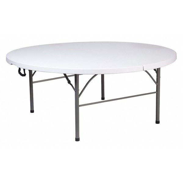 Round Folding Table, 70.75
