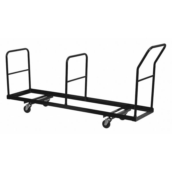Folding Chair Dolly, 35 Chair Cap, Black