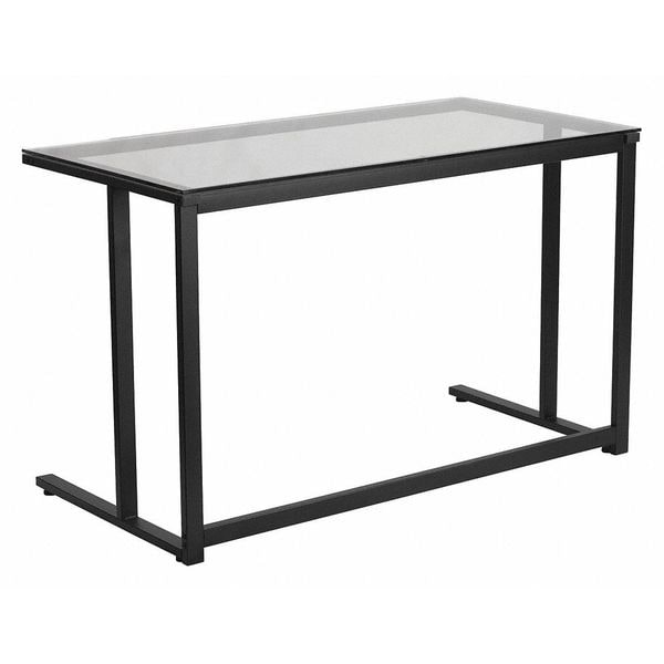 Glass Desk, 23-1/2