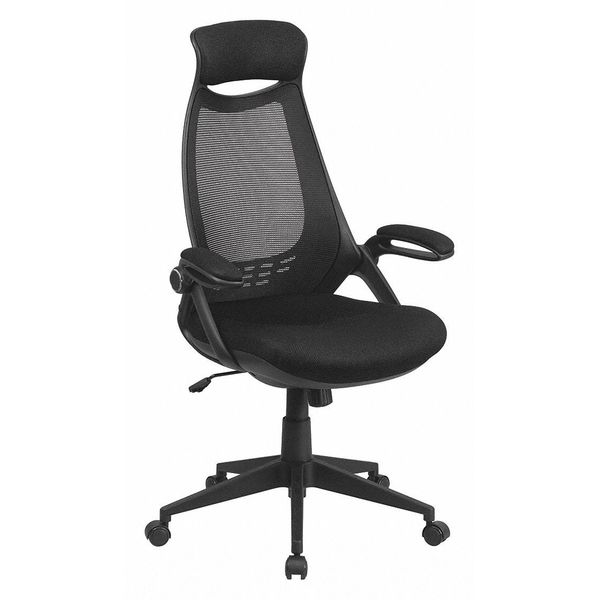Contemporary Chair, Mesh, 18-1/2