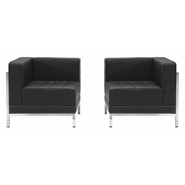 Two Piece Corner Chair Set, 28-1/2