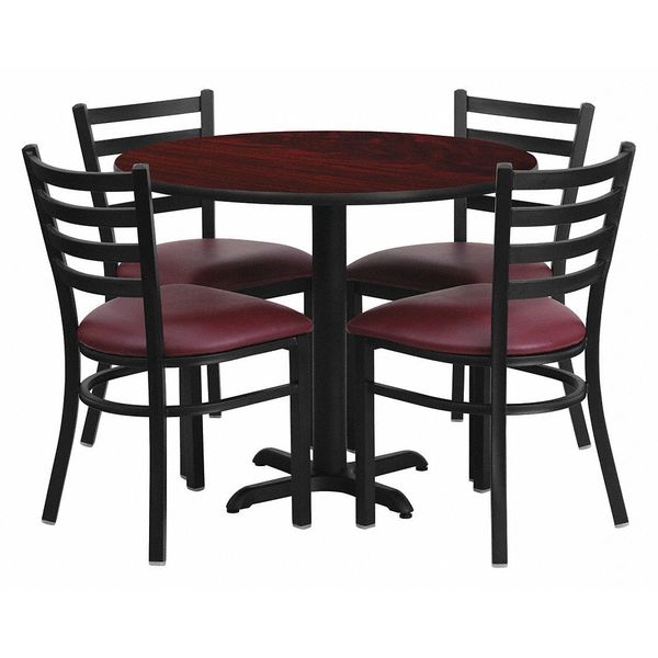 Round Laminate Table, 36