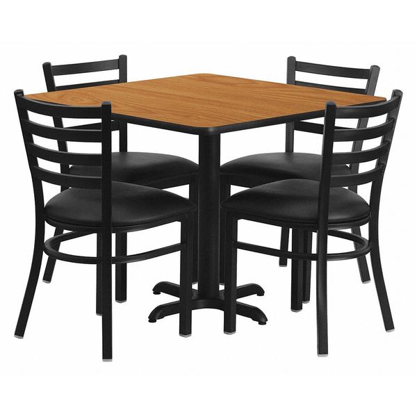 Square Natural Laminate Table, 36