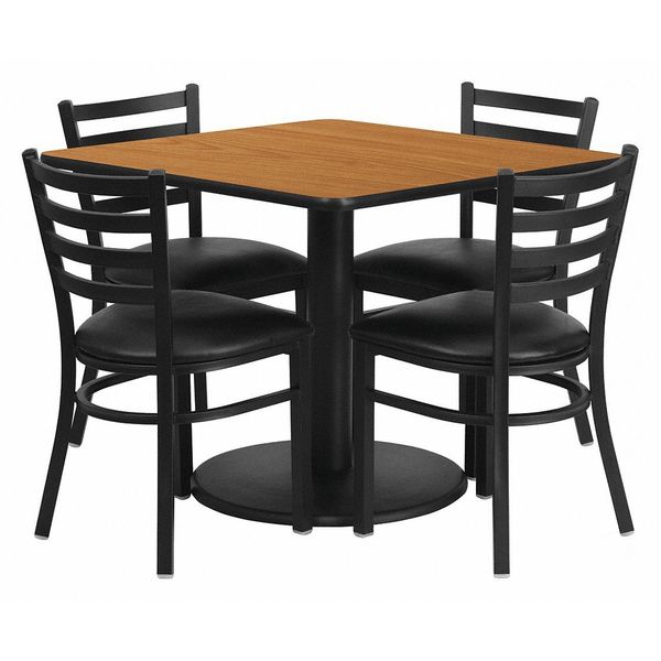 Square Natural Laminate Table, 36