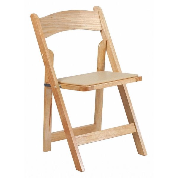Natural Wood Folding Chair