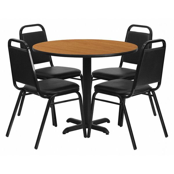 Natural Lam, Banquet Chair, Rnd, 36