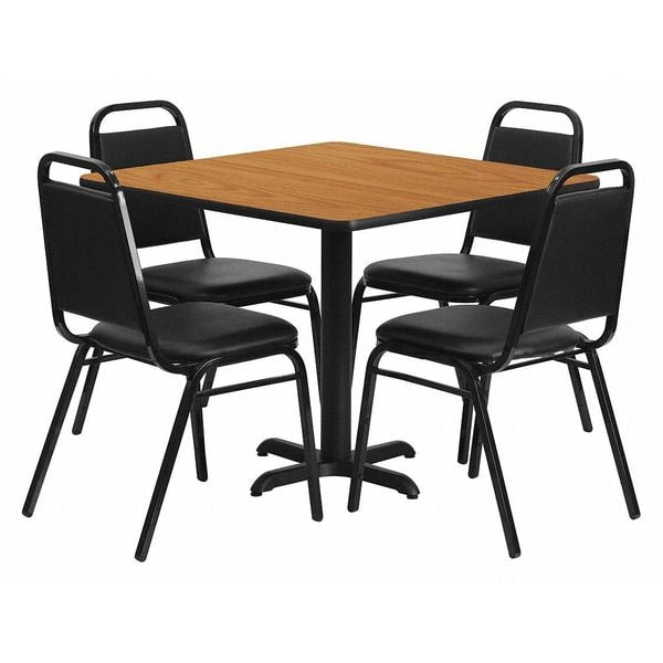 Square Natural Laminate Table, 36