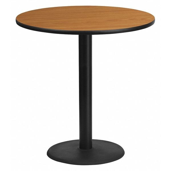 Round Natural Laminate Table, 42