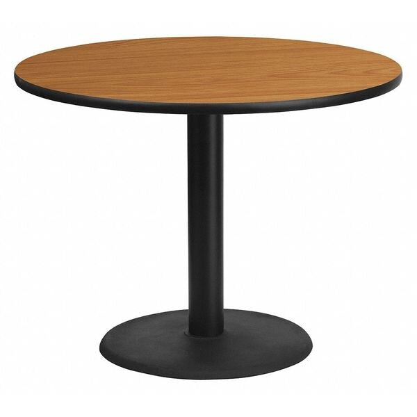 Round Natural Laminate Table, 42