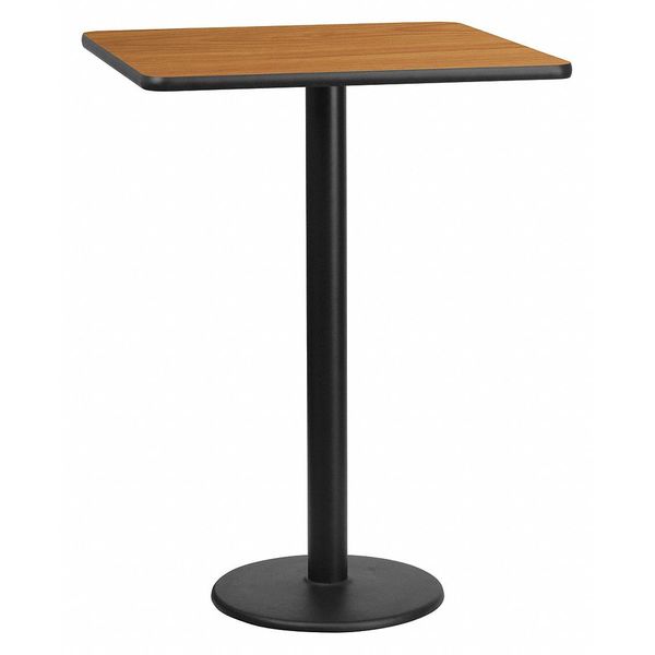 Square Natural Laminate Table, 30