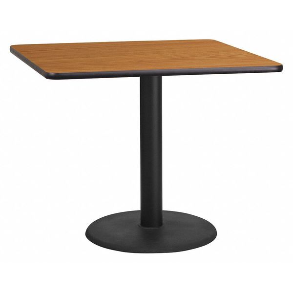 Square Natural Laminate Table, 36