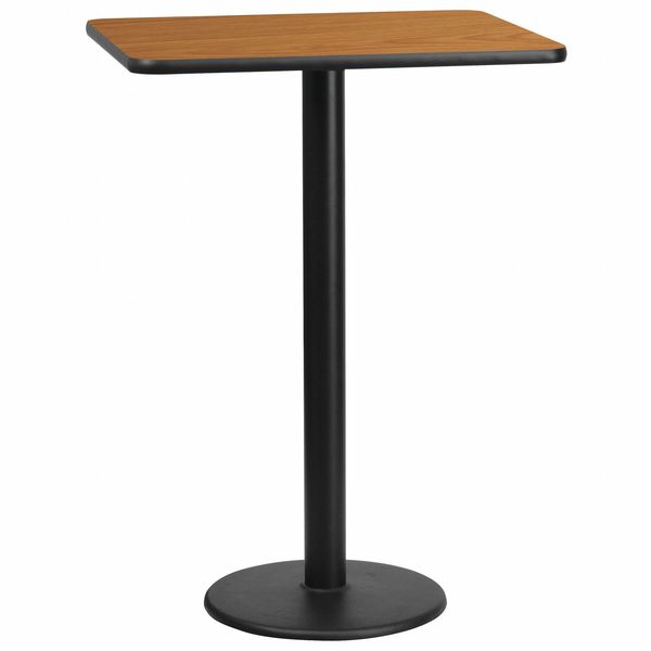 Rectangle Natural Laminate Table, 24