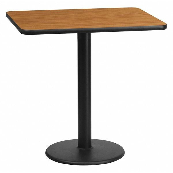 Rectangle Natural Laminate Table, 24