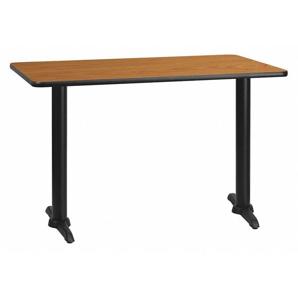 Rectangle Natural Laminate Table, 30