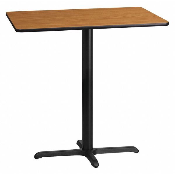 Rectangle Natural Laminate Table, 24