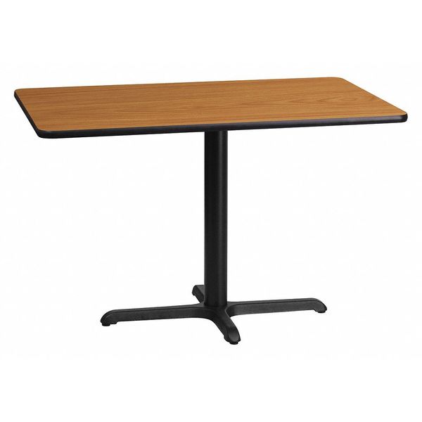 Rectangle Natural Laminate Table, 24