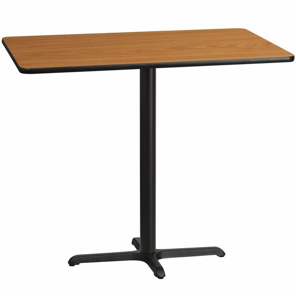 Rectangle Natural Laminate Table, 30