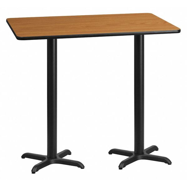 Rectangle Natural Laminate Table, 30