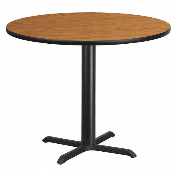 Round Natural Laminate Table, 42