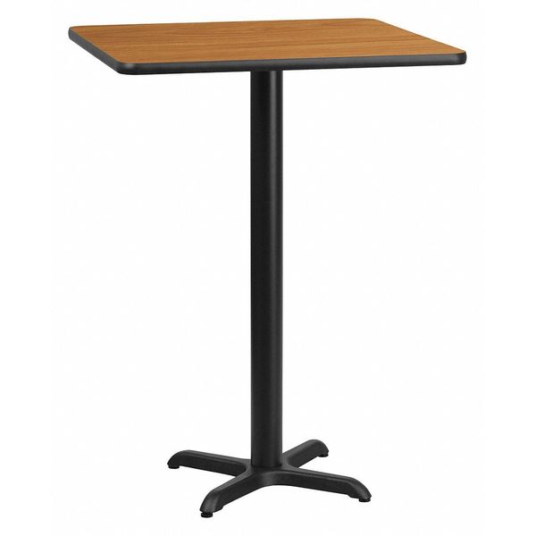 Square Natural Laminate Table, 30
