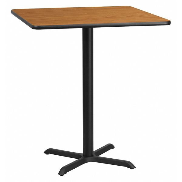 Square Natural Laminate Table, 36