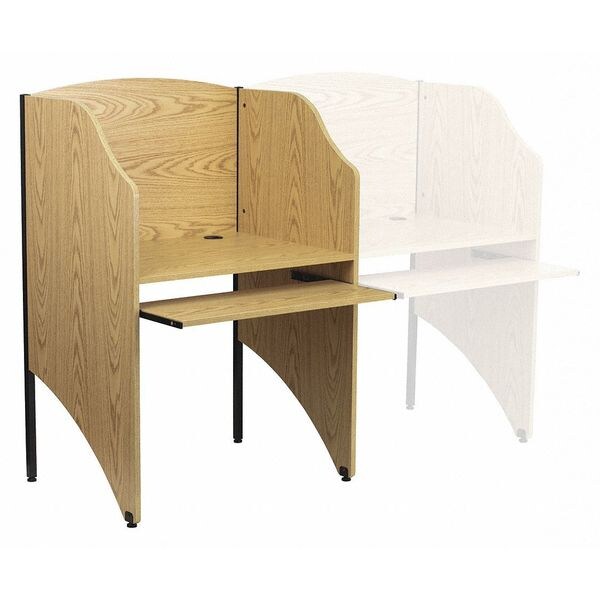 Starter Study Carrel, Oak
