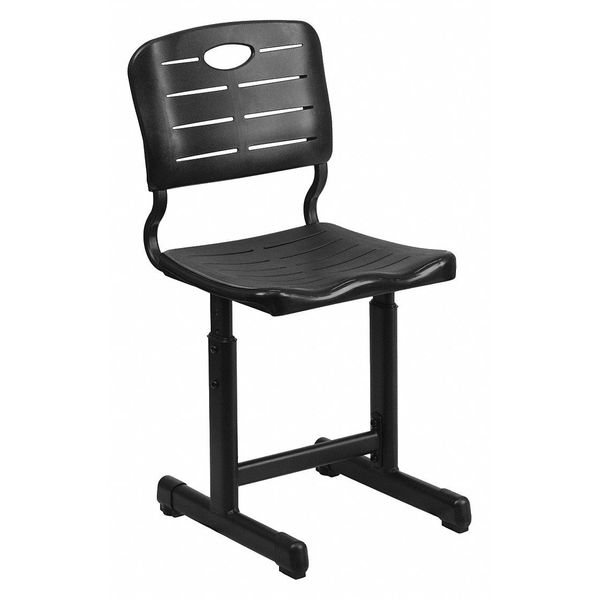 BlackStudent Chair, 15-1/4