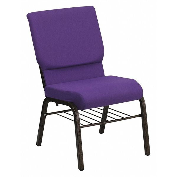 Fabric Church Chair, Purple