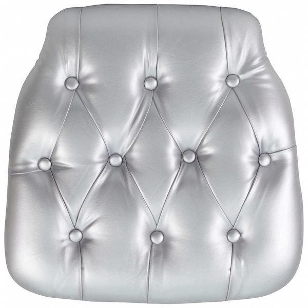 Vinyl Cushion, Silver