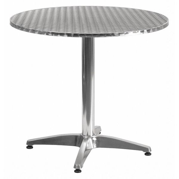 Round Table, Round, Aluminum, 31.5
