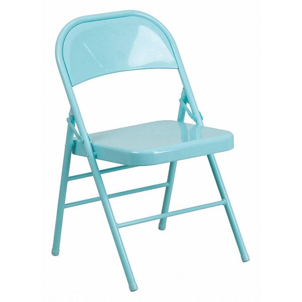 Tantalizing Teal Folding Chair