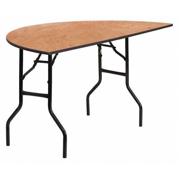 Half Round Folding Table, 60