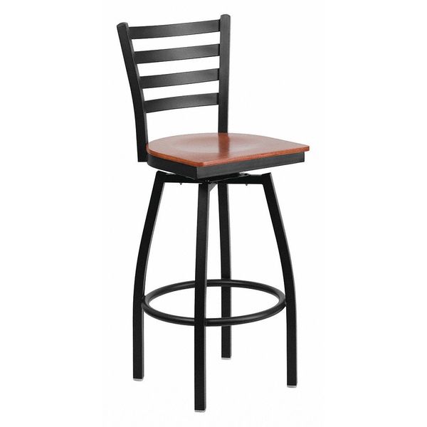 Restaurant Stool, Ladder Back, Chy Seat, Frame Material: Metal