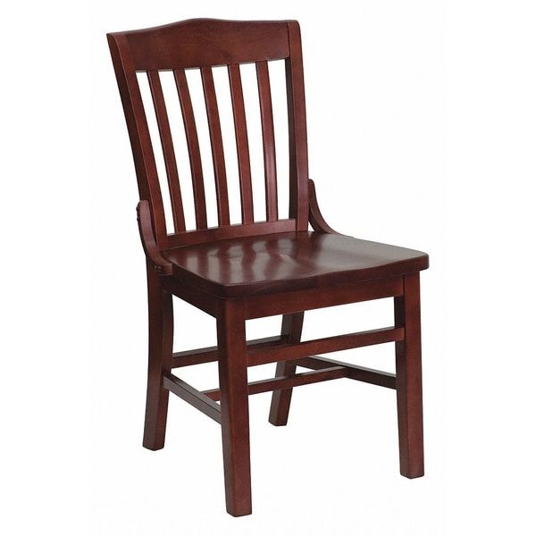 Dining Chair, School House Back, Mah Wood