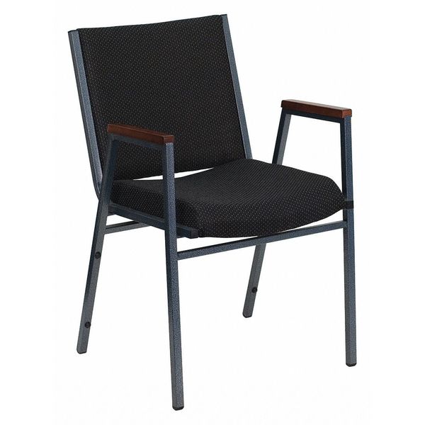 Fabric Stack Armchair, Black