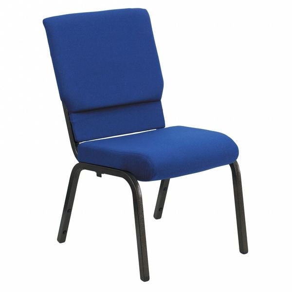 Fabric Church Chair, Blue