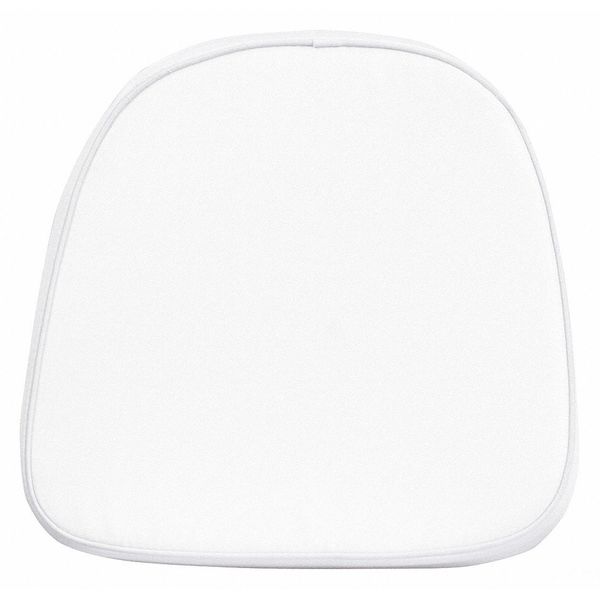 Fabric Cushion, White
