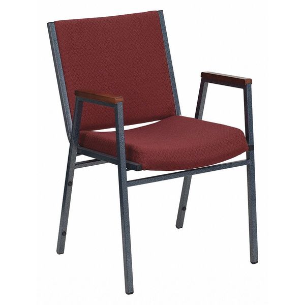 Fabric Stack Armchair, Burgundy