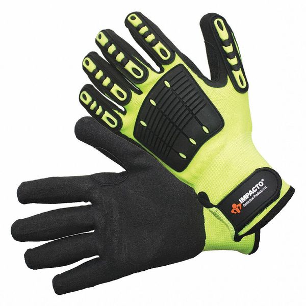 Back Tracker Glove, Padded Back, L, PR
