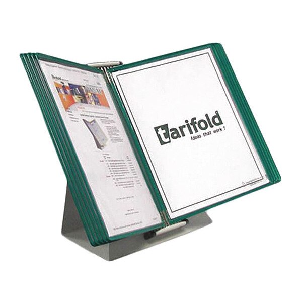 Document Desk Display Unit, 10 Green Pock