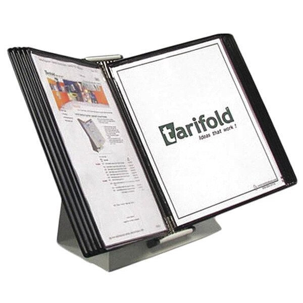 Document Desk Display Unit, 10 Black Pock