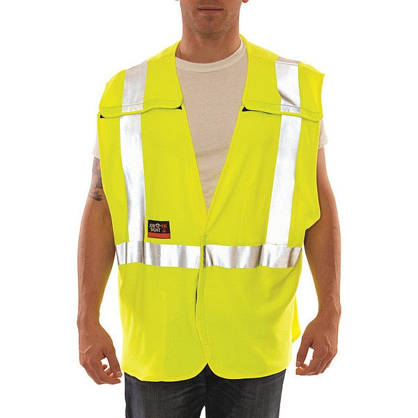 S/M High Visibility Vest, Yellow/Green