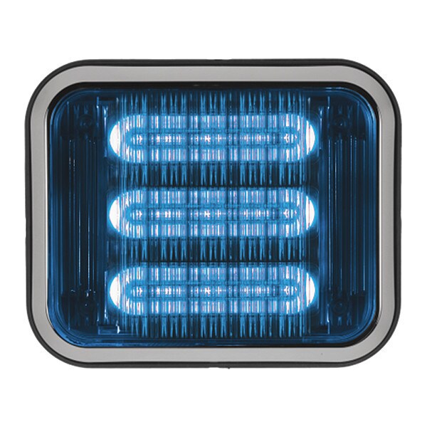 LED PrizmIi With Bezel, Blue, REF12, 7