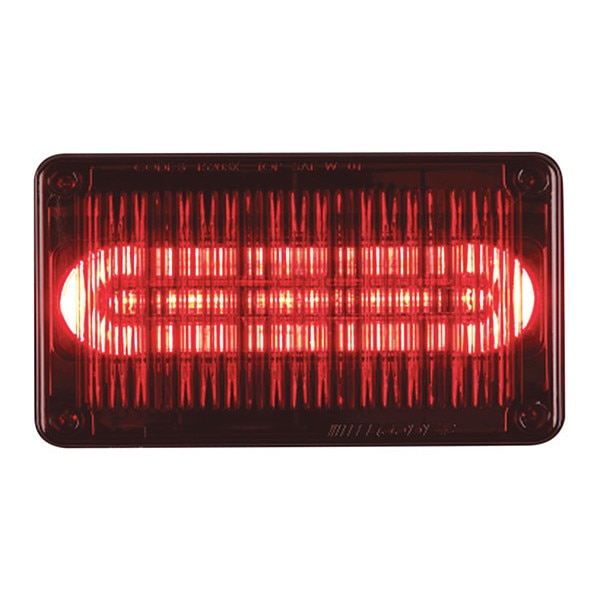 LED PrizmIi, Clear Lens, Amber, 4