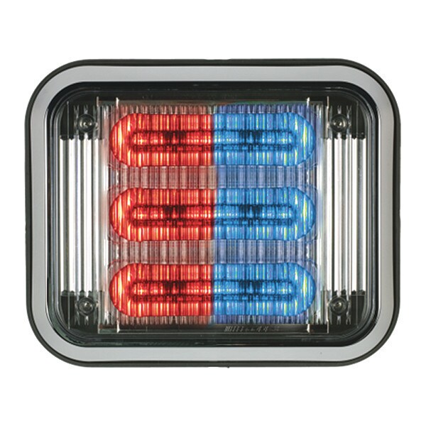 LED PrizmIi With Bezel, Clear Lens, R/B, 7